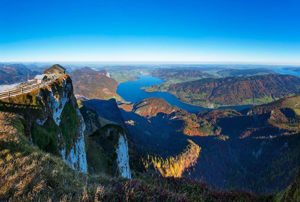 Im Mondseeland Villa Innerschwand Exteriör bild