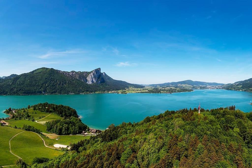 Im Mondseeland Villa Innerschwand Exteriör bild