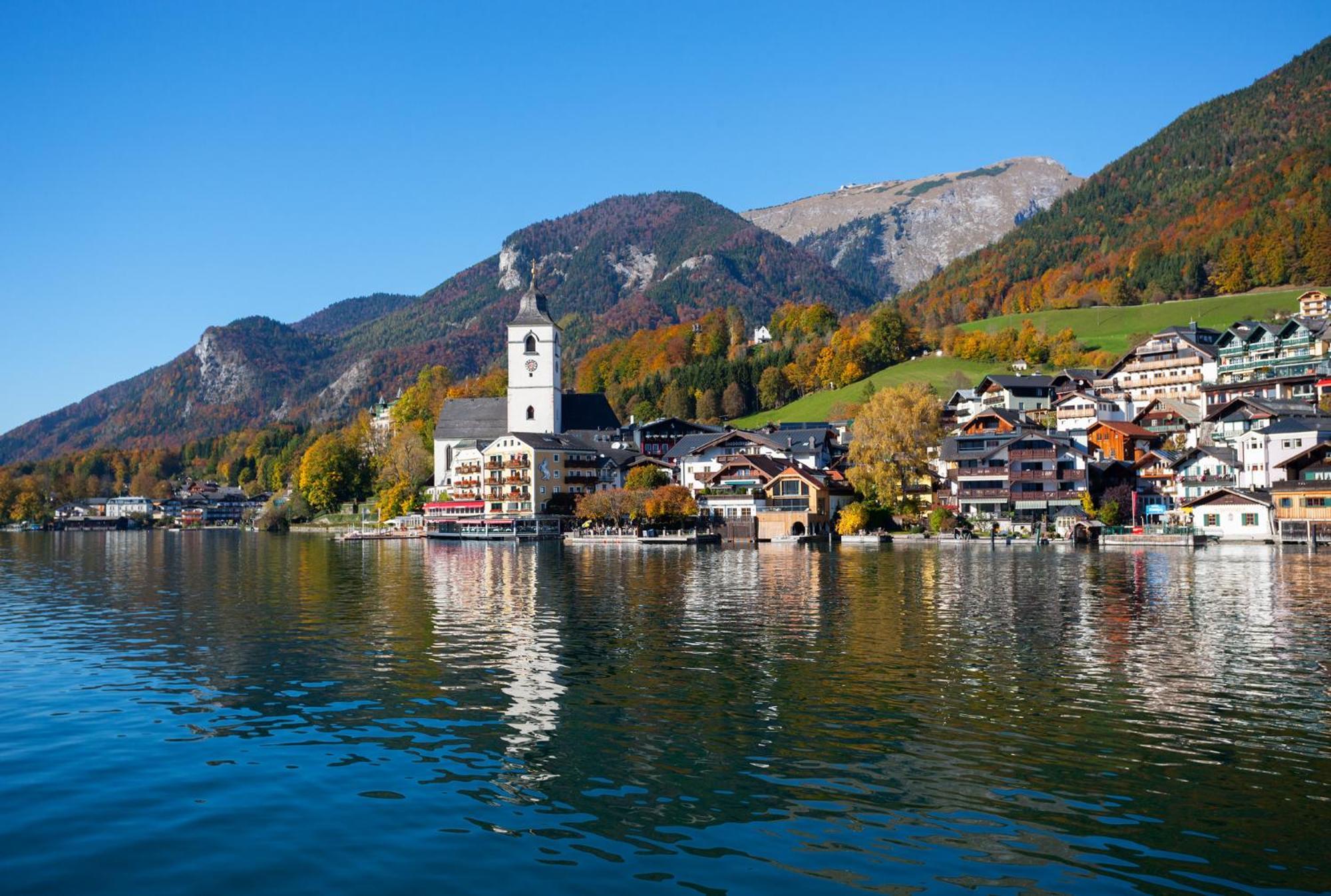 Im Mondseeland Villa Innerschwand Exteriör bild