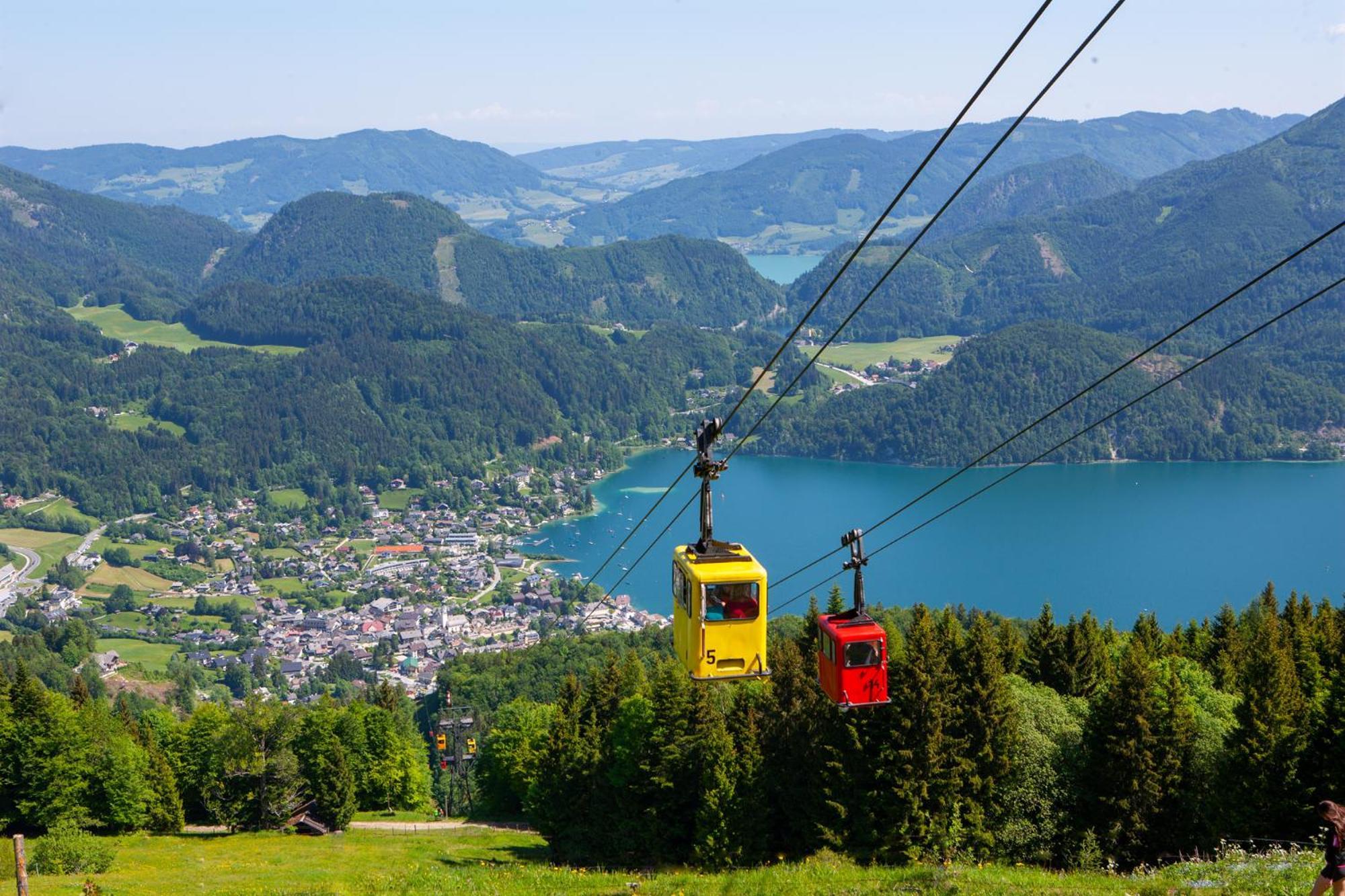 Im Mondseeland Villa Innerschwand Exteriör bild