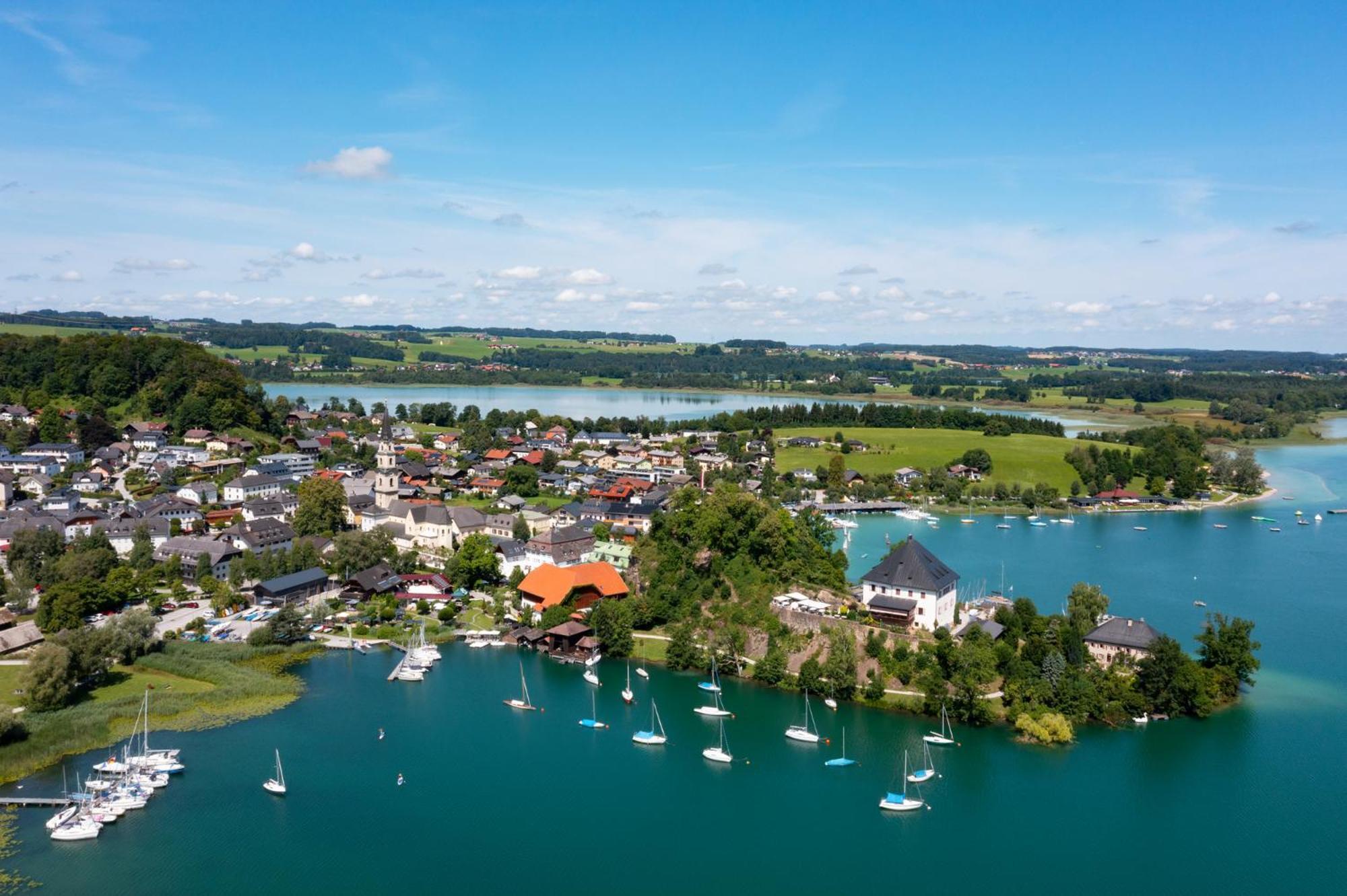 Im Mondseeland Villa Innerschwand Exteriör bild